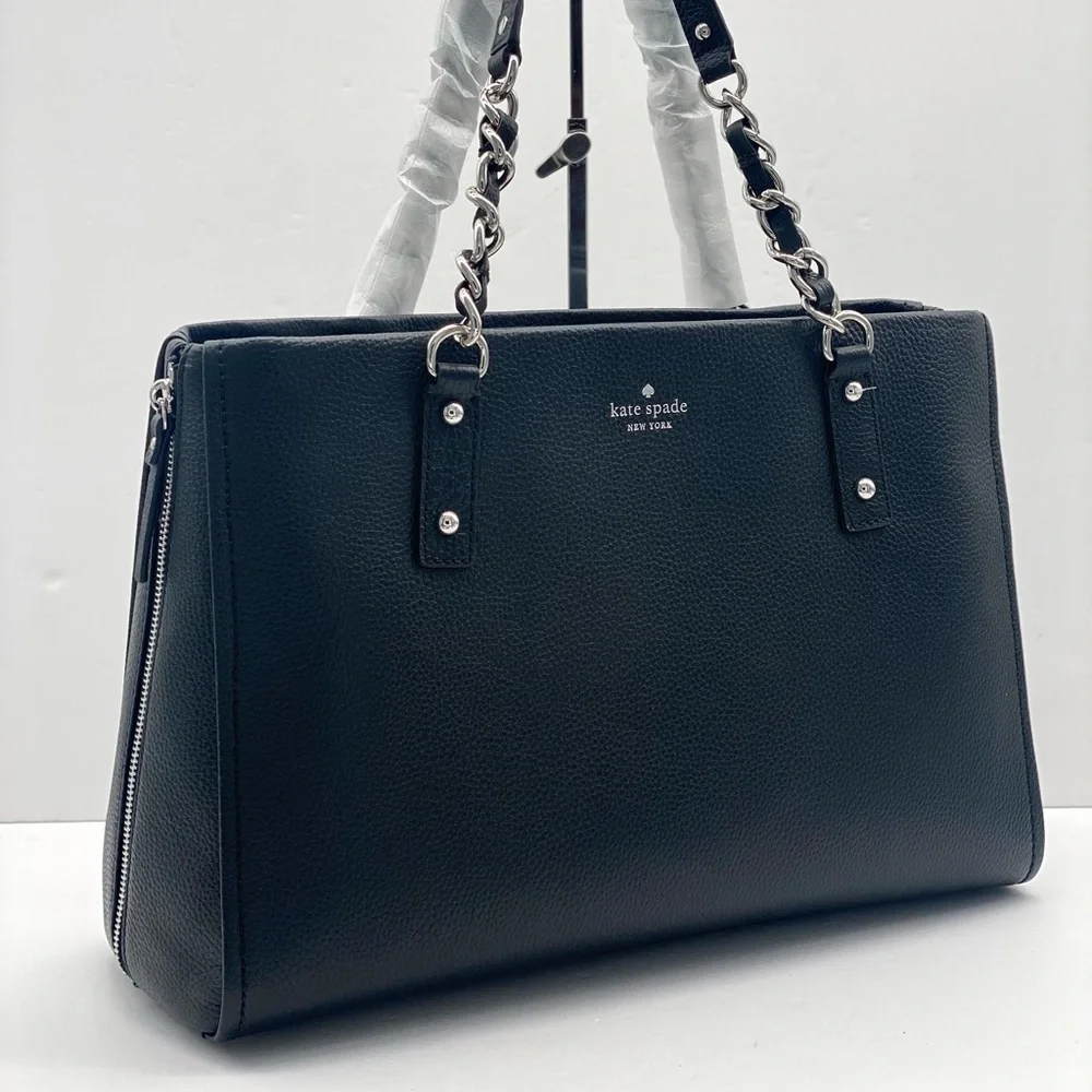 Kate Spade Andee Cobble Hill Handbag Satchel Shoulder Bag Chain Tote